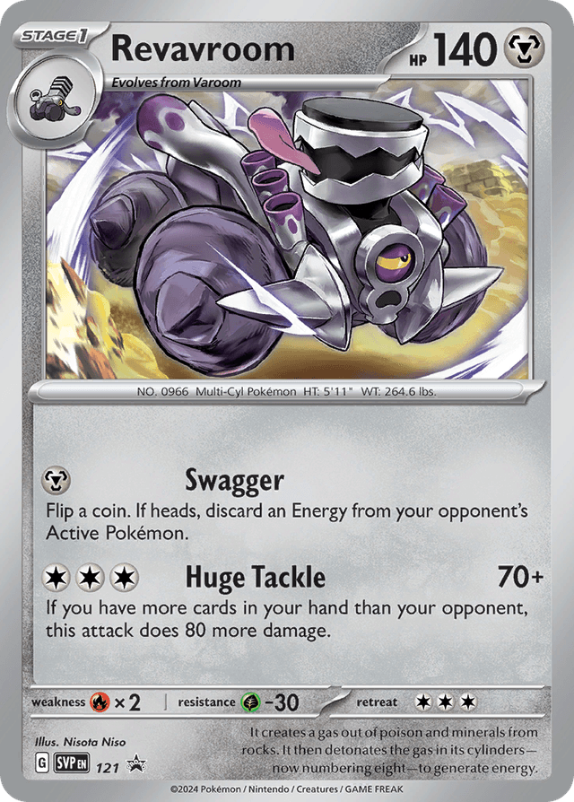 Revavroom — Scarlet & Violet Black Star Promos #121