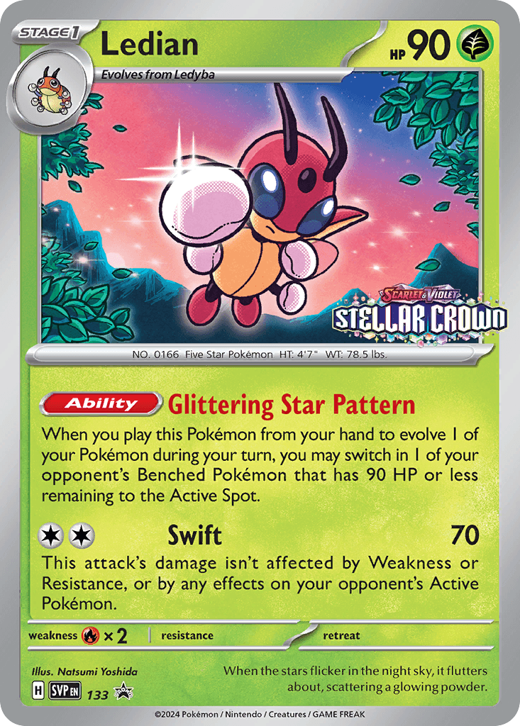 Ledian — Scarlet & Violet Black Star Promos #133