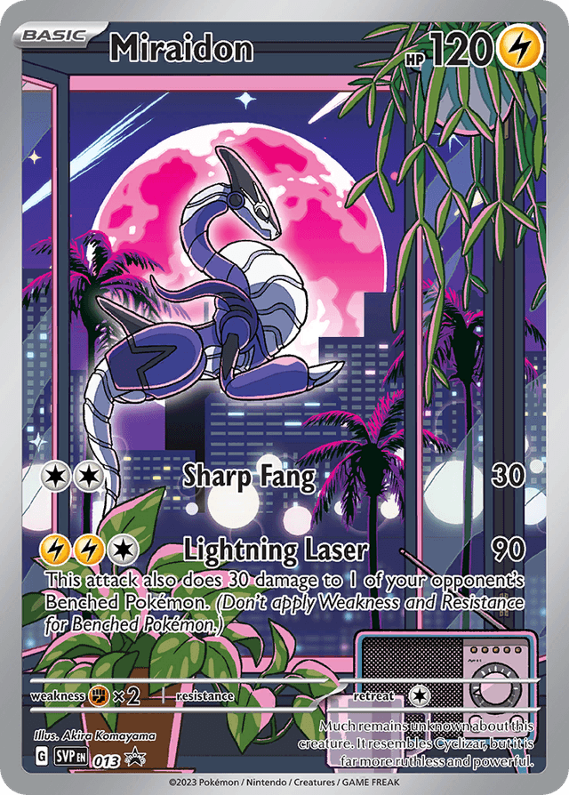 Miraidon — Scarlet & Violet Black Star Promos #13