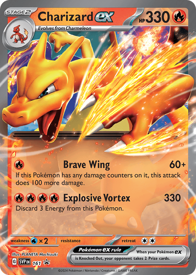 Charizard ex — Scarlet & Violet Black Star Promos #161