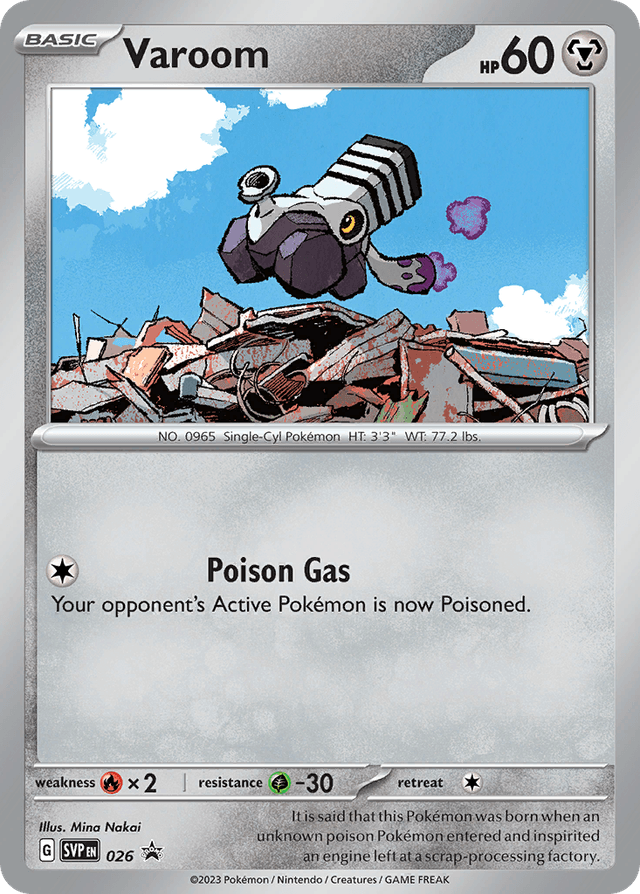 Varoom — Scarlet & Violet Black Star Promos #26