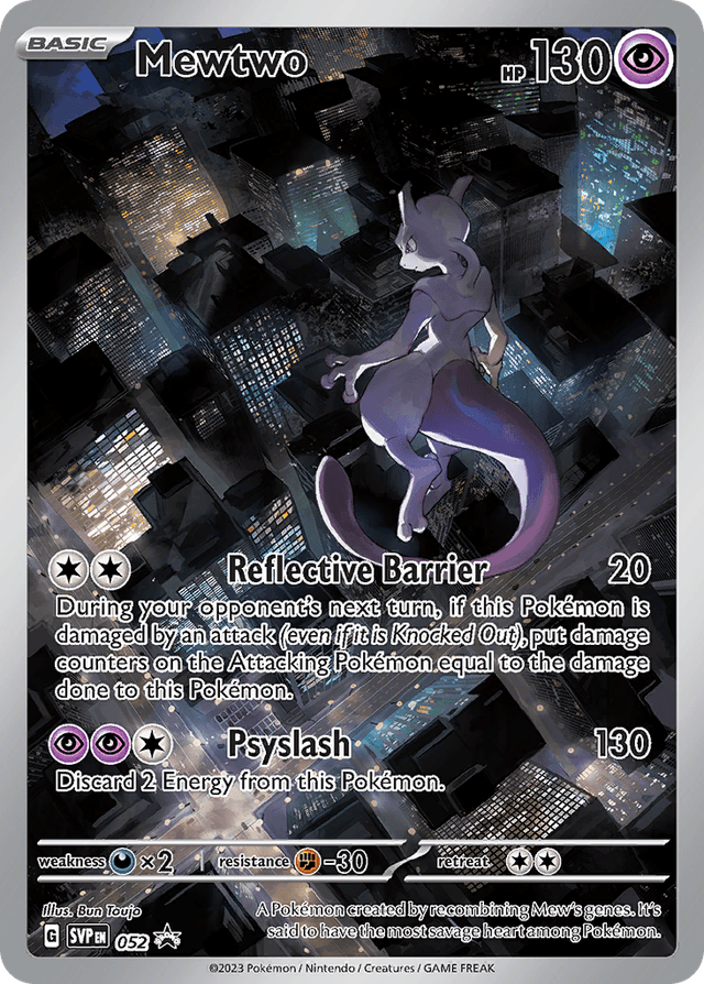 Mewtwo — Scarlet & Violet Black Star Promos #52