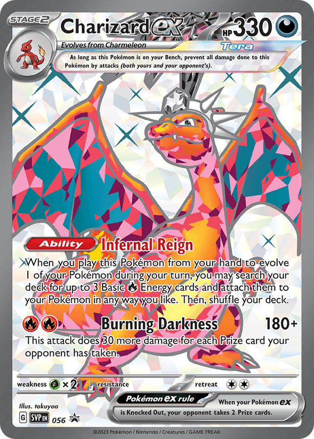 Charizard ex — Scarlet & Violet Black Star Promos #56