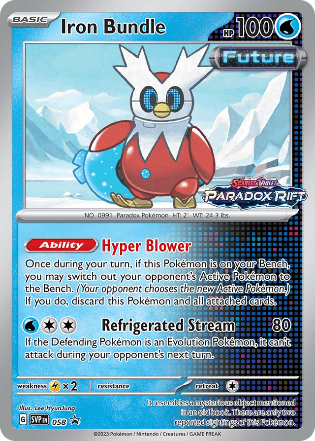 Iron Bundle — Scarlet & Violet Black Star Promos #58