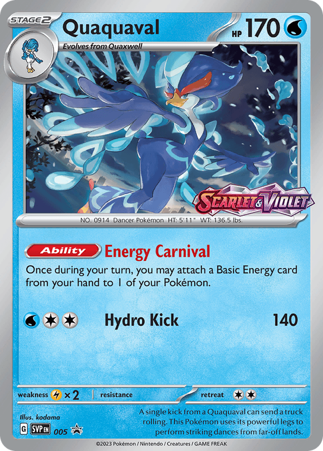 Quaquaval — Scarlet & Violet Black Star Promos #5
