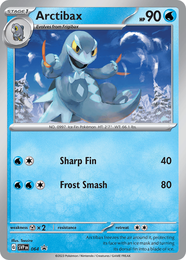 Arctibax — Scarlet & Violet Black Star Promos #64