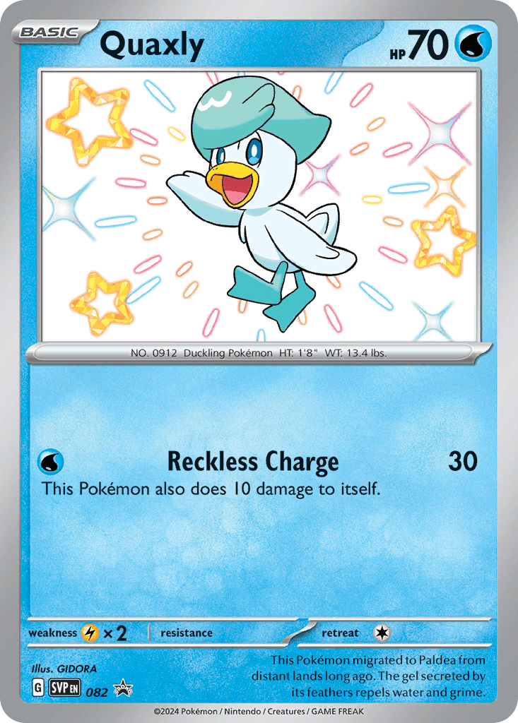 Quaxly — Scarlet & Violet Black Star Promos #82