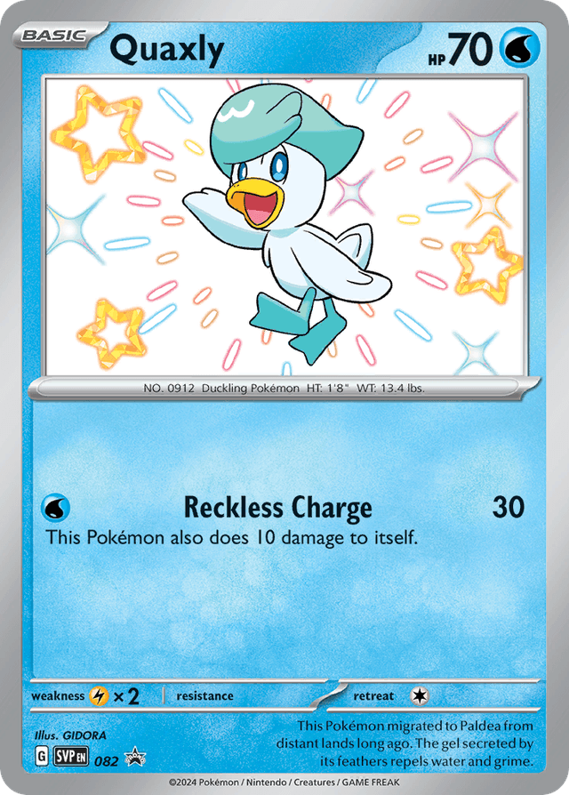 Quaxly — Scarlet & Violet Black Star Promos #82