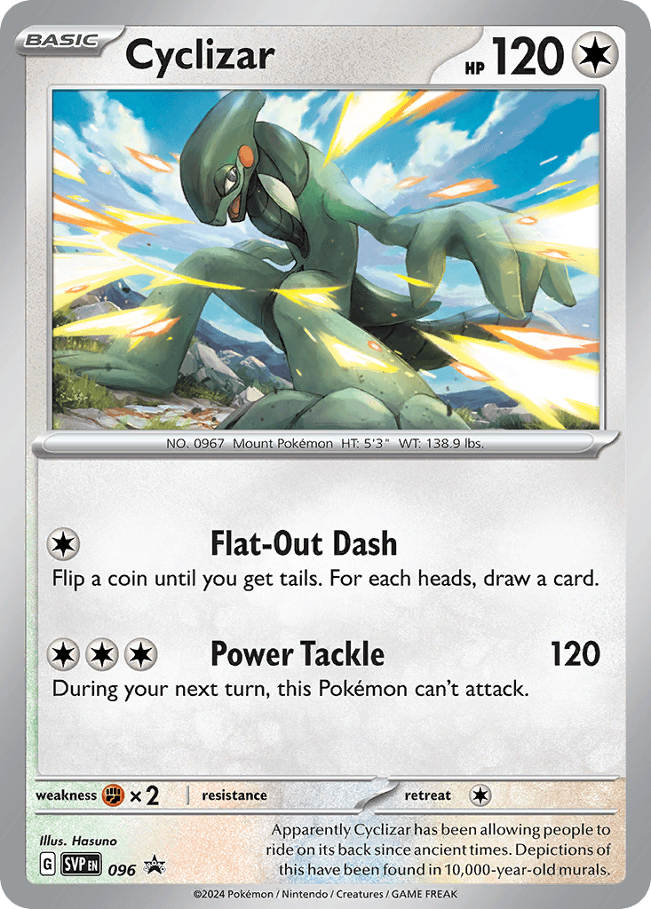 Cyclizar — Scarlet & Violet Black Star Promos #96