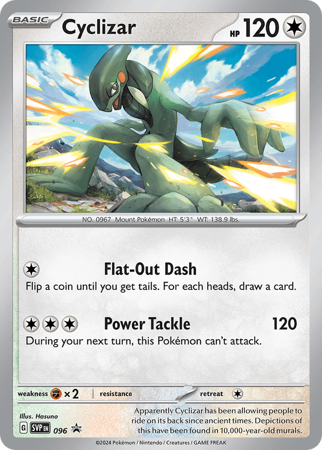 Cyclizar — Scarlet & Violet Black Star Promos #96