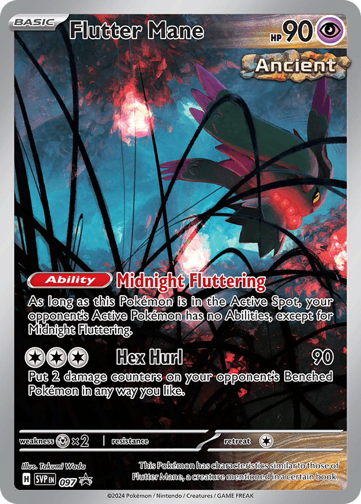 Flutter Mane — Scarlet & Violet Black Star Promos #97