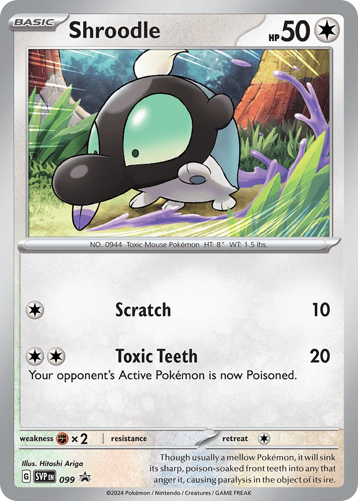 Shroodle — Scarlet & Violet Black Star Promos #99
