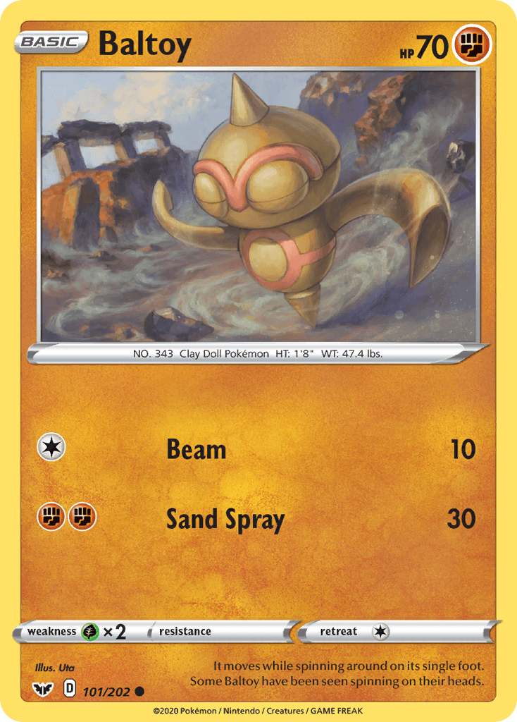 Baltoy — Sword & Shield #101