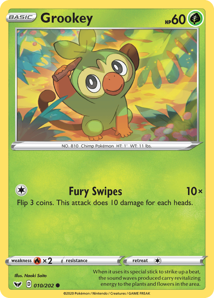 Grookey — Sword & Shield #10