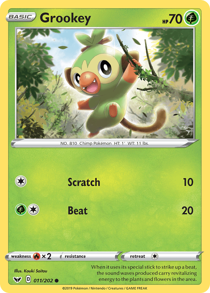 Grookey — Sword & Shield #11