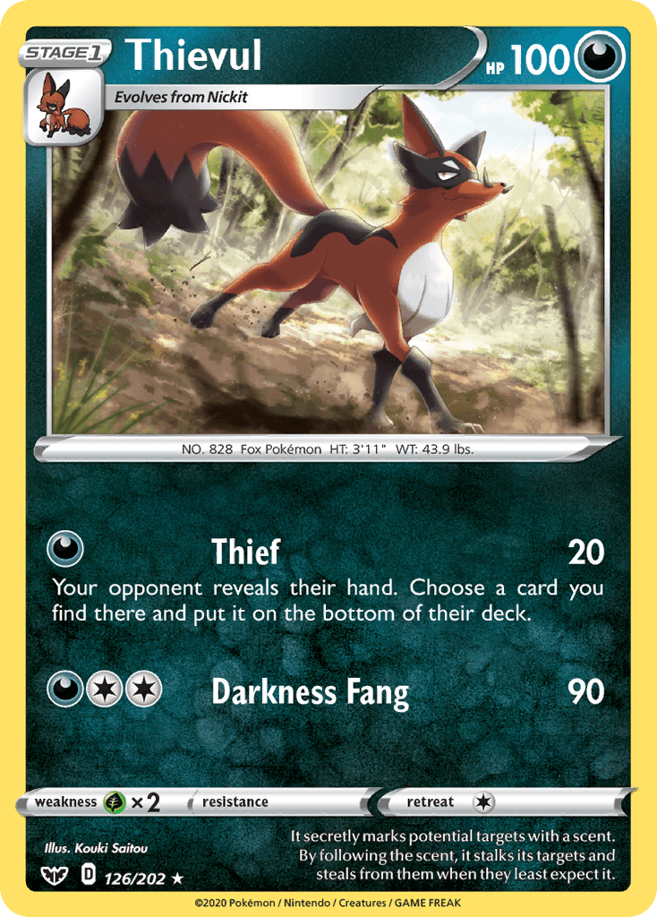 Thievul — Sword & Shield #126
