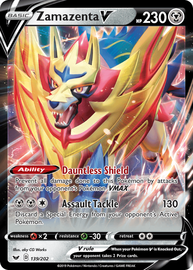 Zamazenta V — Sword & Shield #139