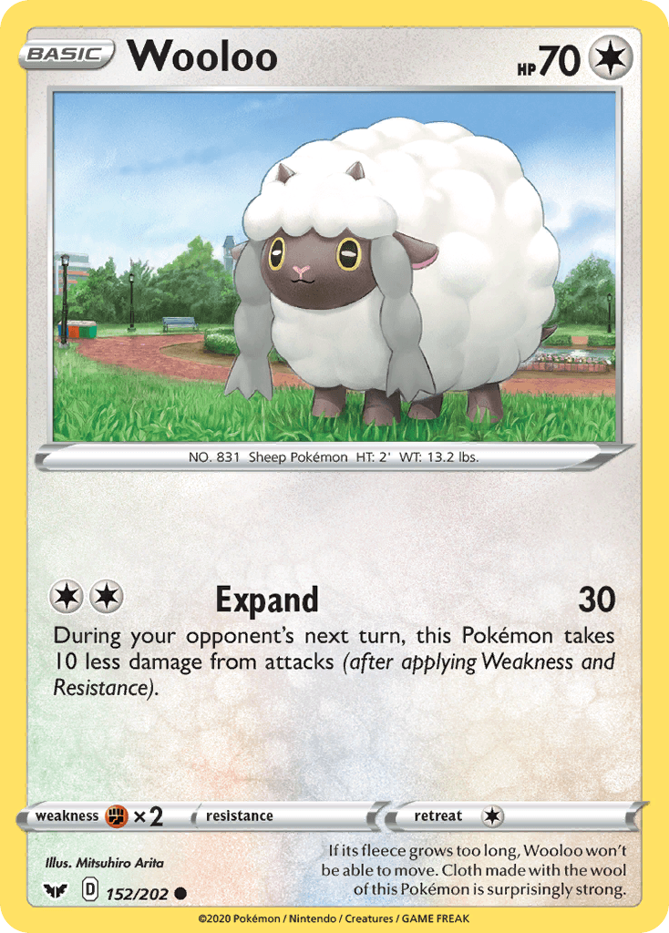 Wooloo — Sword & Shield #152