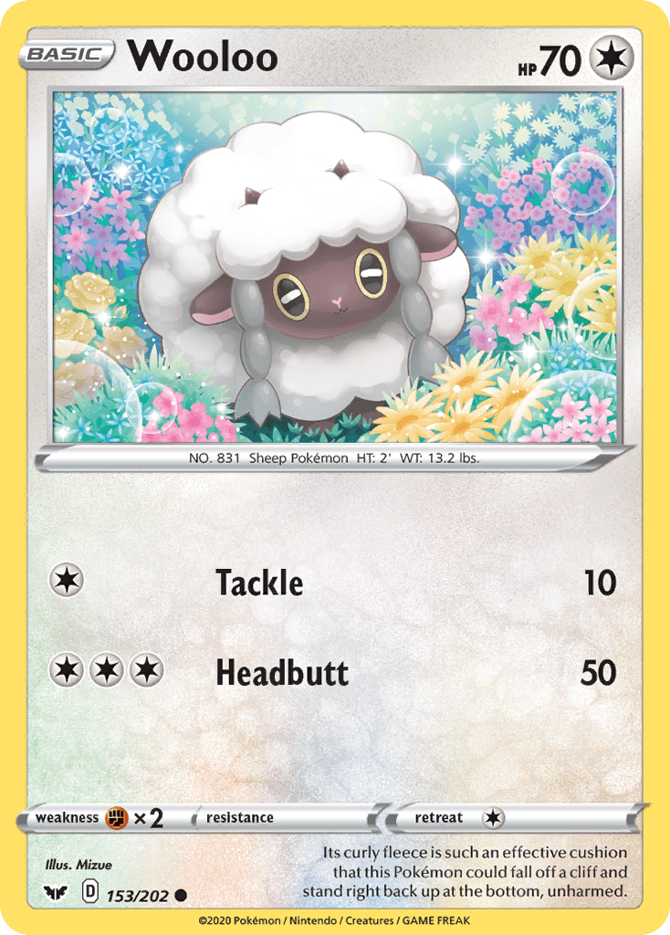 Wooloo — Sword & Shield #153
