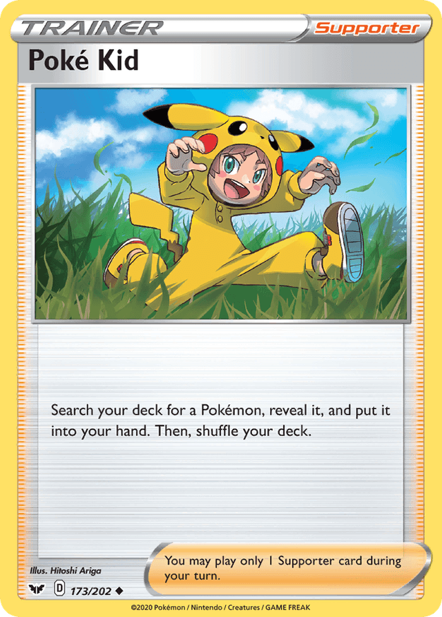 Poké Kid — Sword & Shield #173