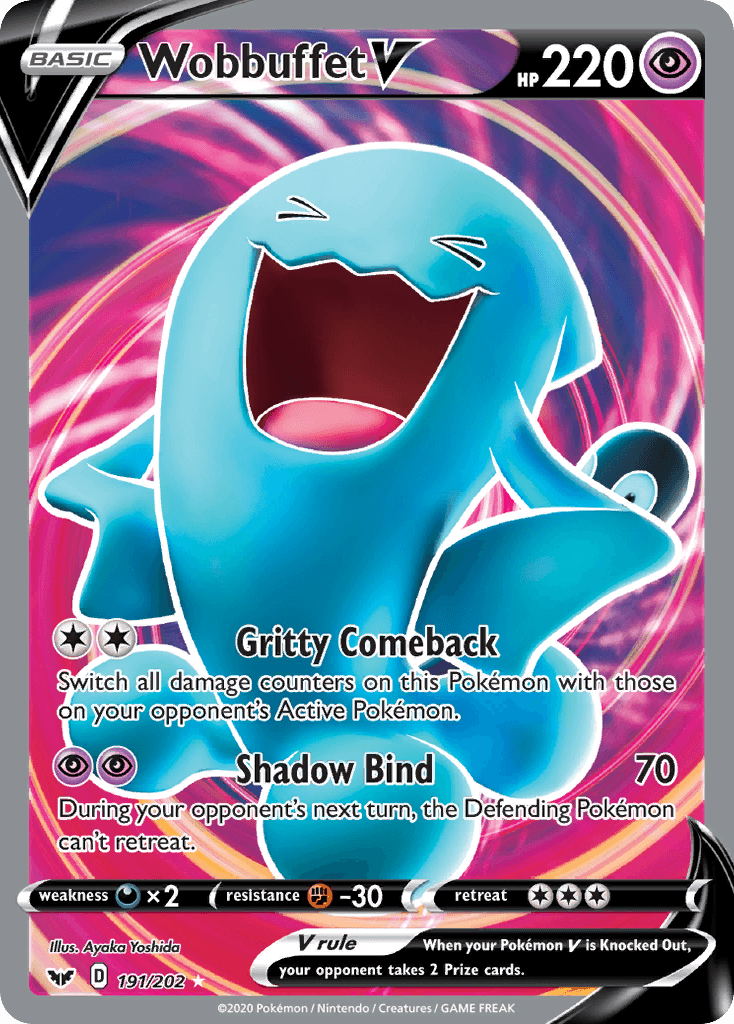 Wobbuffet V — Sword & Shield #191
