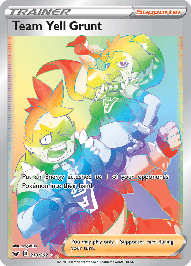 Team Yell Grunt — Sword & Shield #210