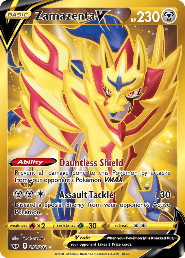 Zamazenta V — Sword & Shield #212