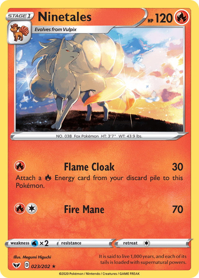 Ninetales — Sword & Shield #23