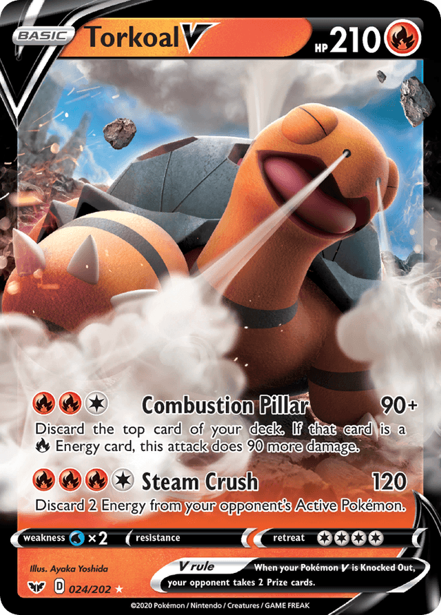 Torkoal V — Sword & Shield #24