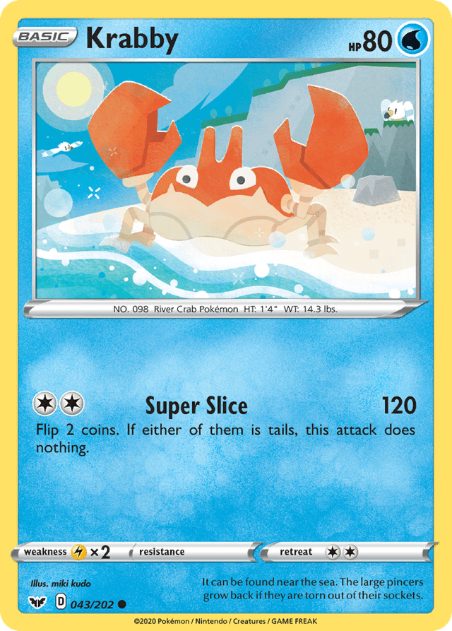 Krabby — Sword & Shield #43