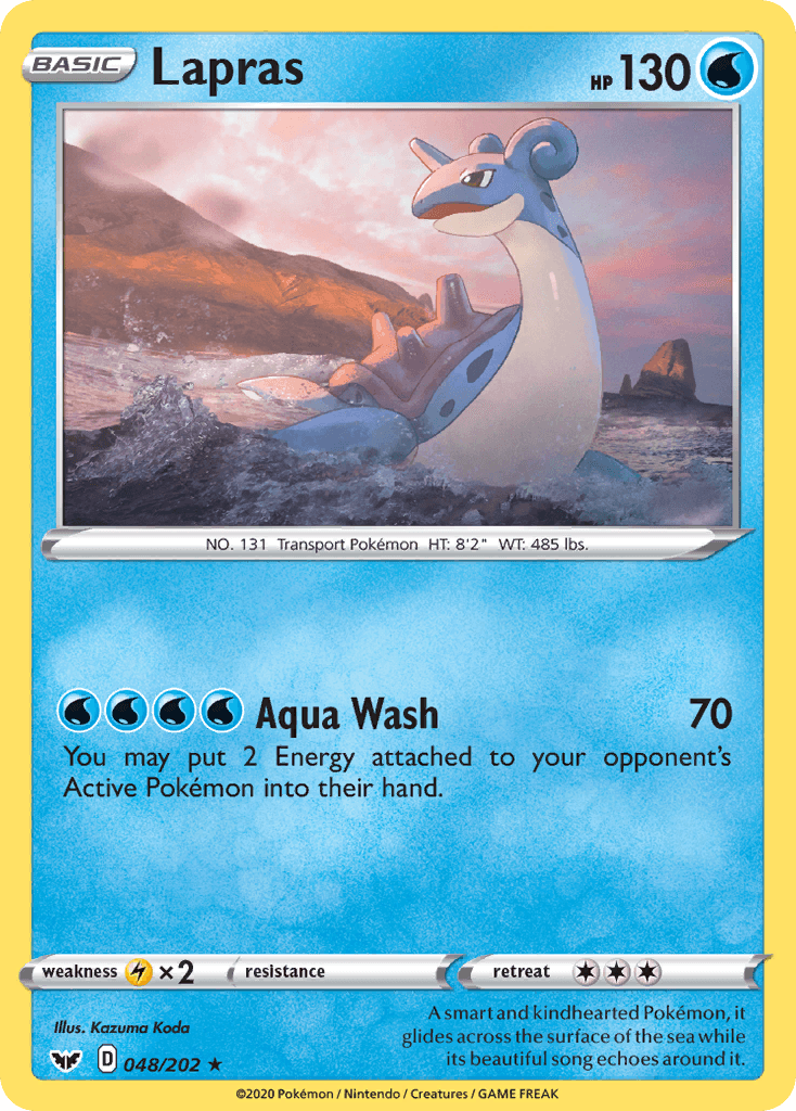 Lapras — Sword & Shield #48
