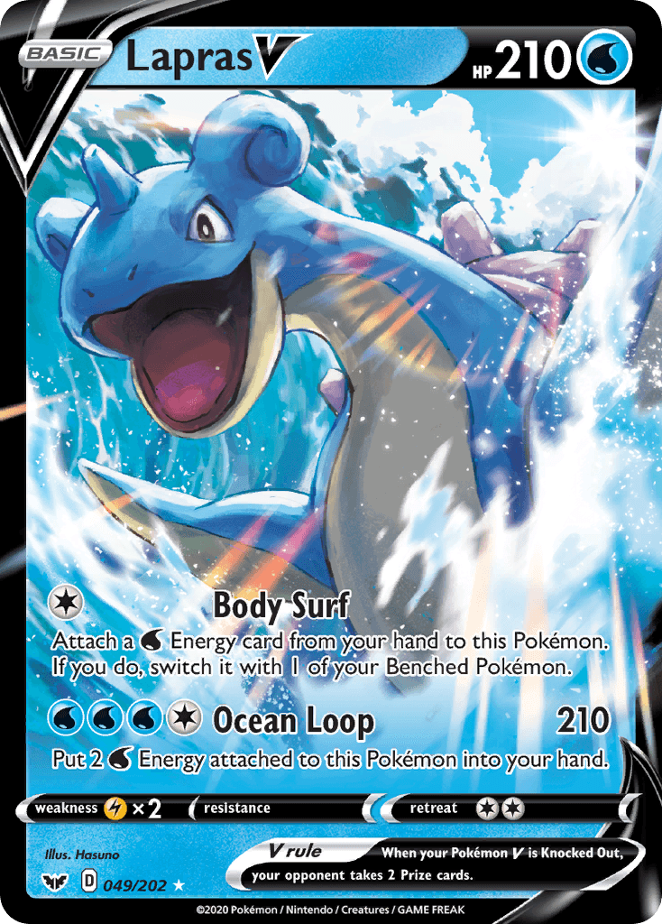 Lapras V — Sword & Shield #49