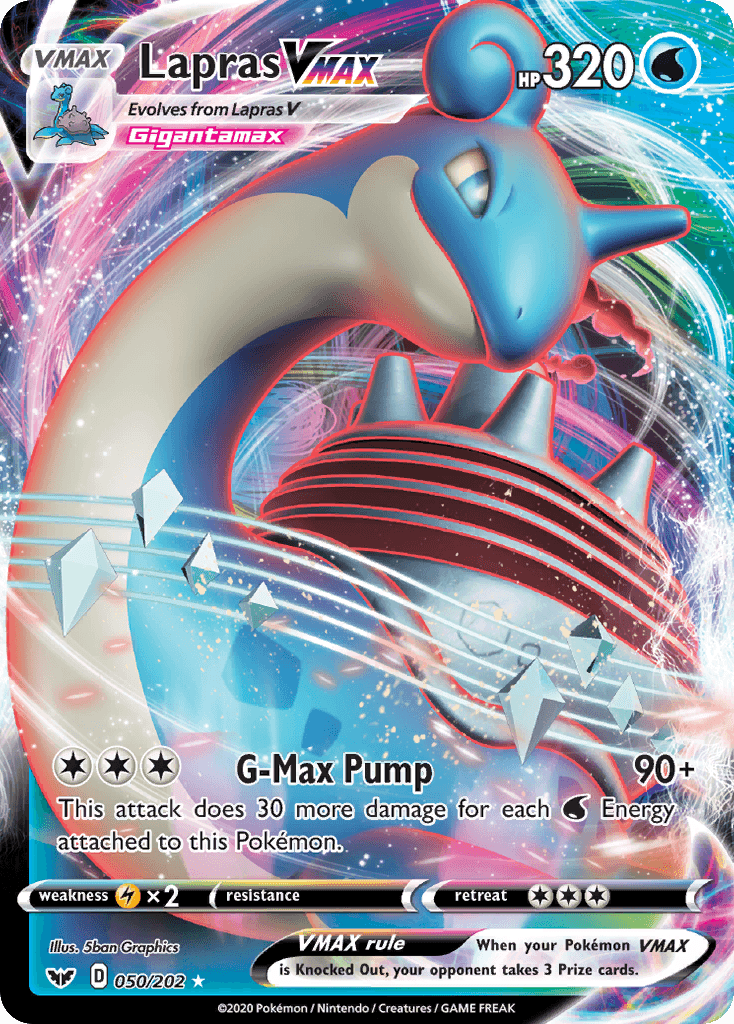 Lapras VMAX — Sword & Shield #50