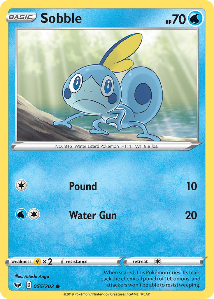 Sobble — Sword & Shield #55