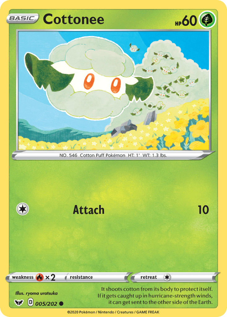 Cottonee — Sword & Shield #5
