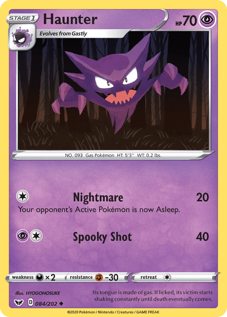 Haunter — Sword & Shield #84