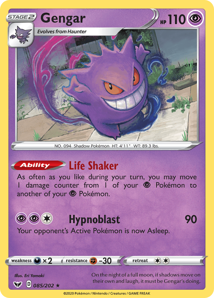 Gengar — Sword & Shield #85