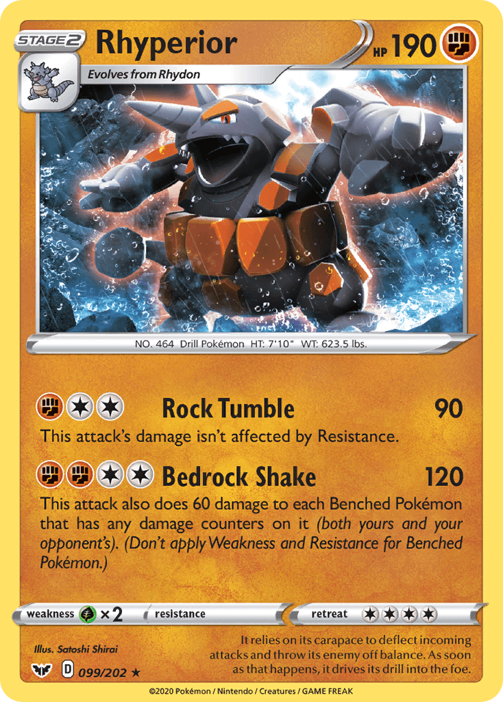 Rhyperior — Sword & Shield #99