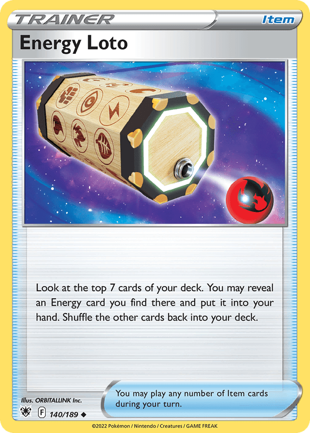 Energy Loto — Astral Radiance #140