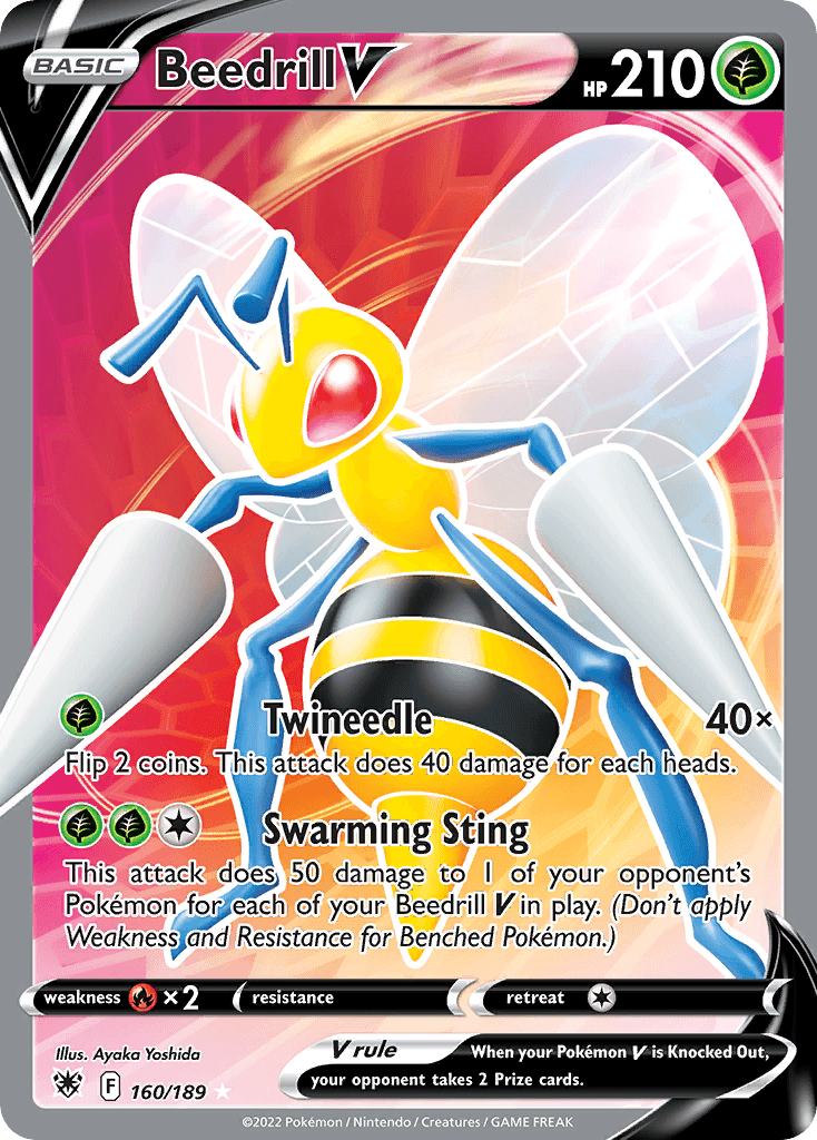 Beedrill V — Astral Radiance #160