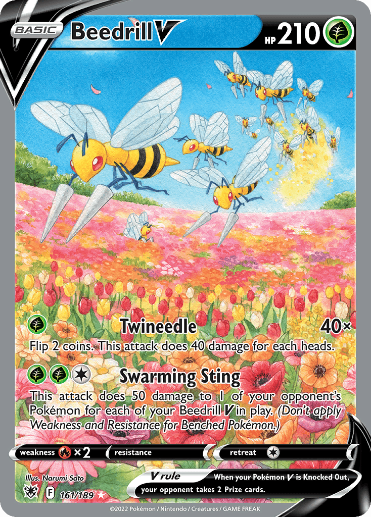 Beedrill V — Astral Radiance #161