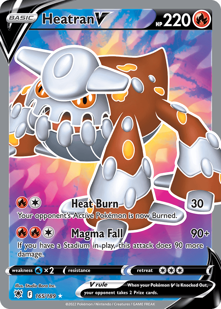 Heatran V — Astral Radiance #165