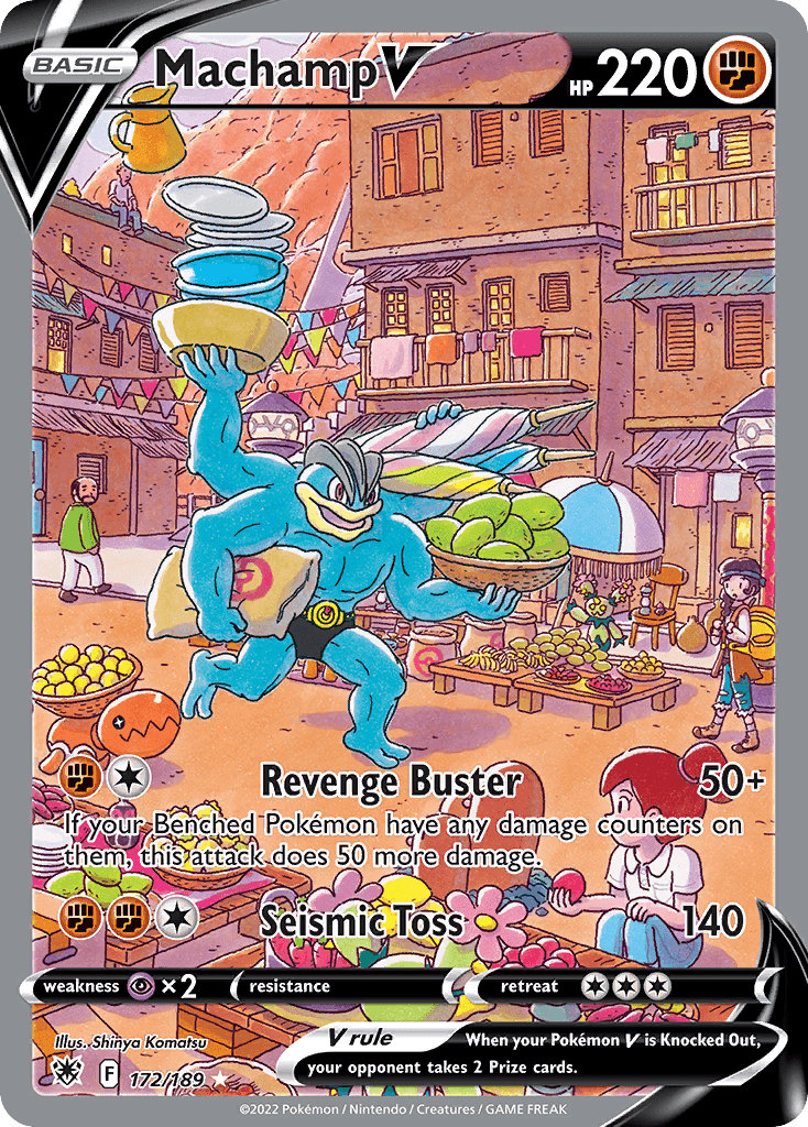Machamp V — Astral Radiance #172