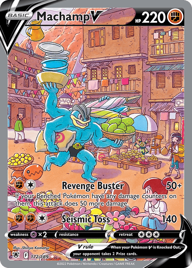 Machamp V — Astral Radiance #172