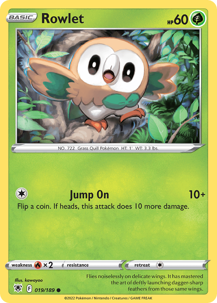 Rowlet — Astral Radiance #19