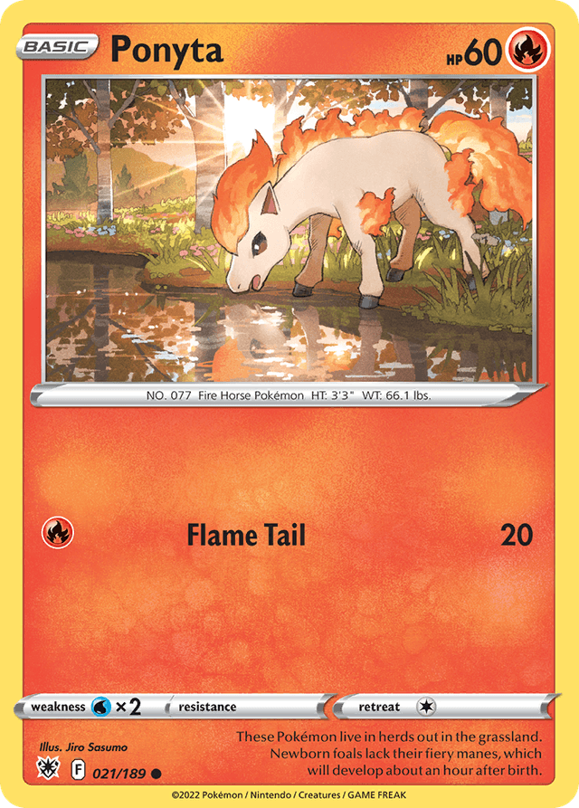 Ponyta — Astral Radiance #21