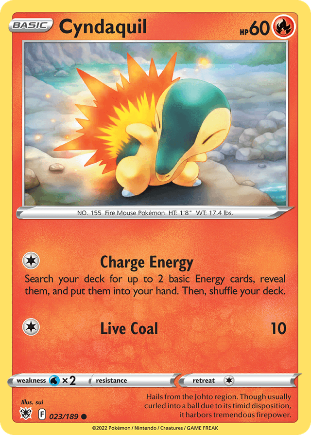 Cyndaquil — Astral Radiance #23