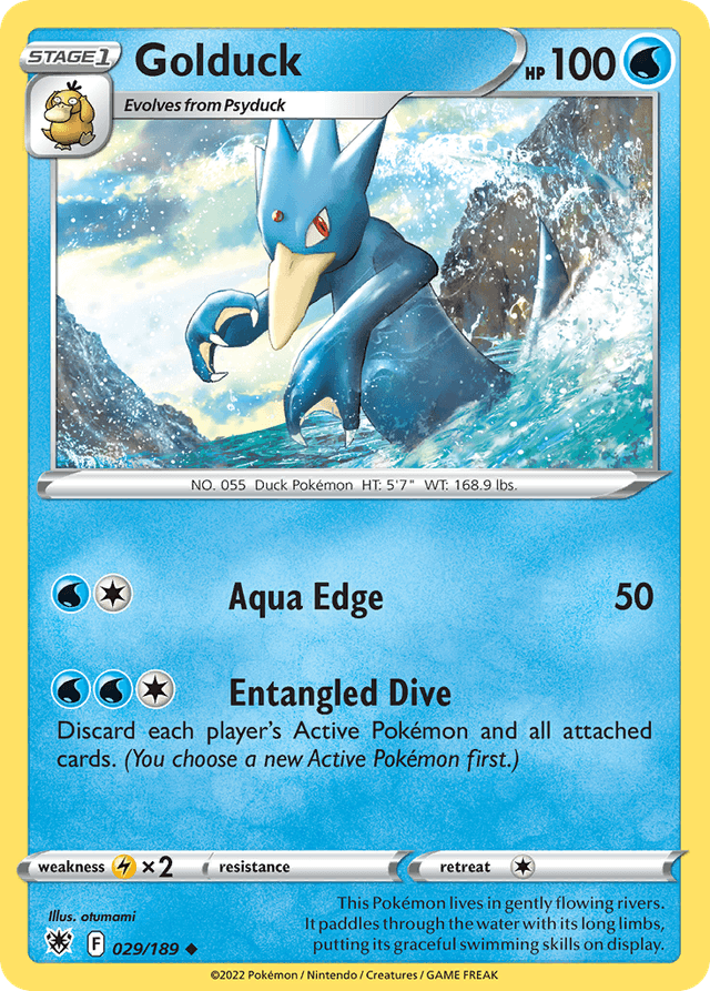 Golduck — Astral Radiance #29