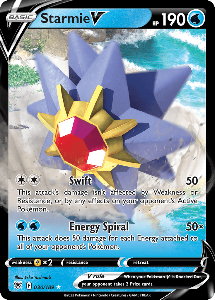 Starmie V — Astral Radiance #30