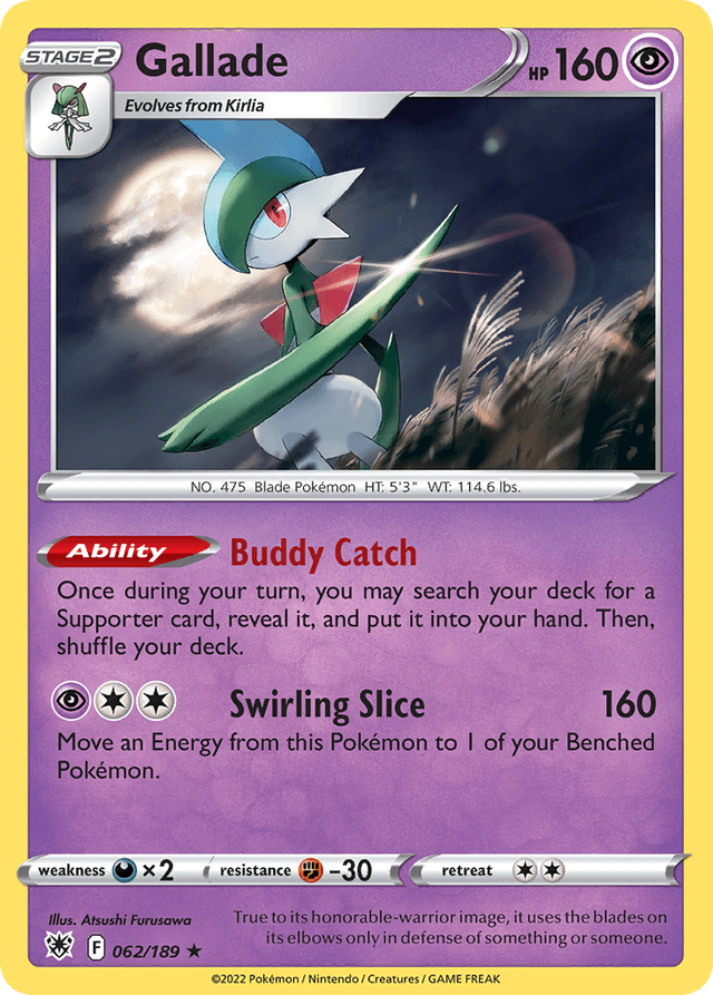 Gallade — Astral Radiance #62